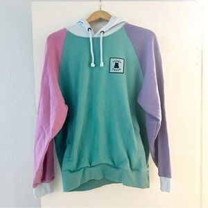 Teddy Fresh color block hoodie 2.0